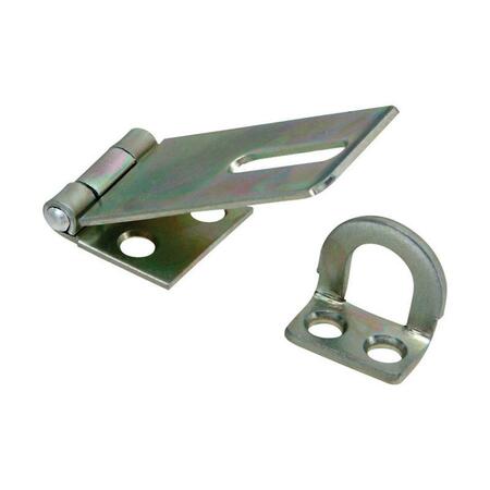 NATIONAL MFG SALES 1.75 in. Zinc-Plated Steel Safety Hasp 5701081